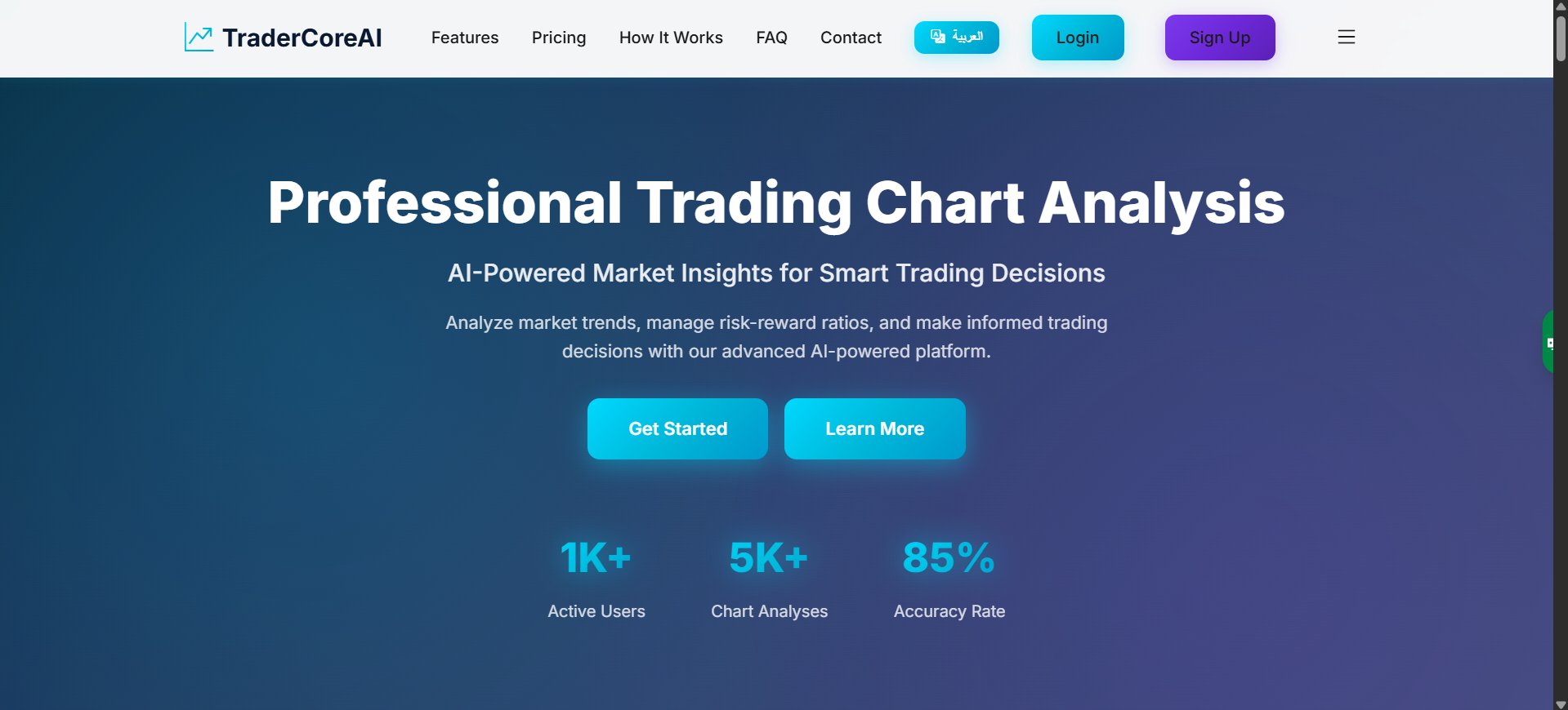 TraderCoreAI Trading Platform